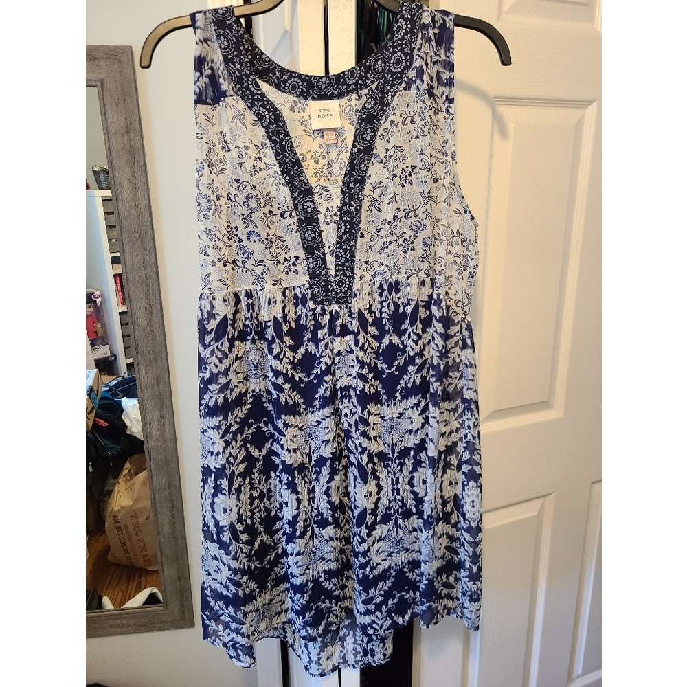 Knox Rose Navy Floral Dress